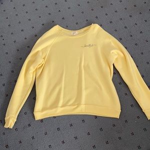 Yellow PST sweater